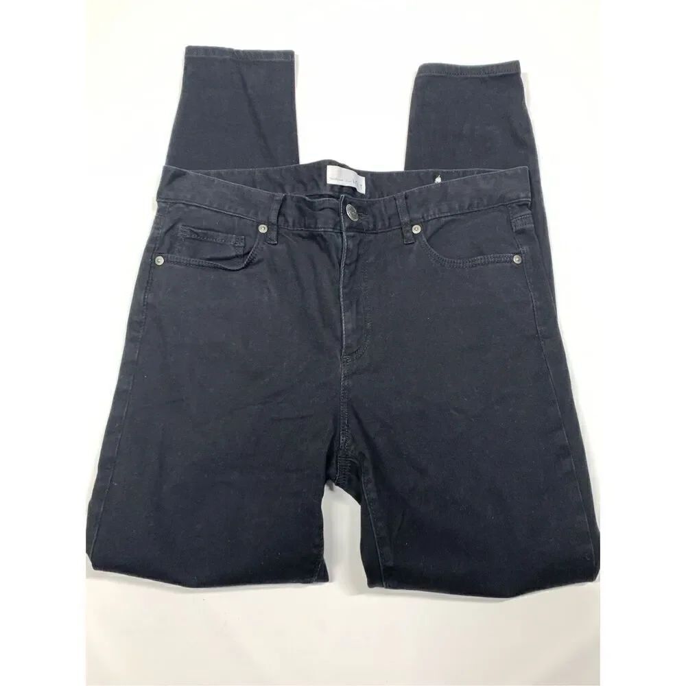 006 loft black denim Legging size 10/30